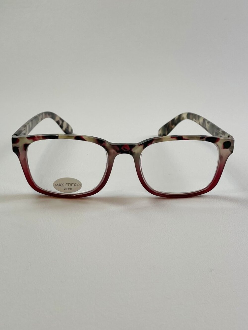 Max Edition +2.00 Rose Tortoise Reading Glasses